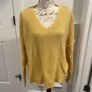 Yellow Knit Sweater